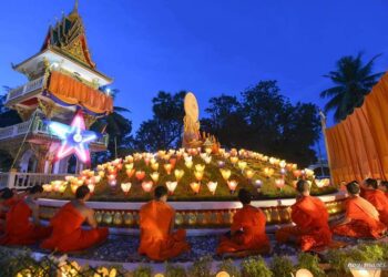 Không khí Lễ hội tại Chùa Ông Teu
