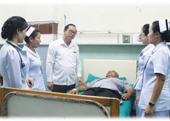 4. Bệnh viện Mahosot chuẩn bị thực hiện khám chữa bệnh 24/24h.