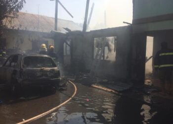 Hỏa hoạn xảy ra tại trung tâm thủ đô Viêng Chăn