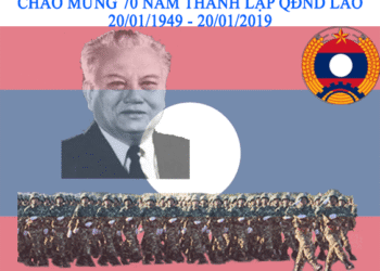 Đại sứ Việt Nam tại Lào chúc mừng 70 năm thành lập Quân đội Lào