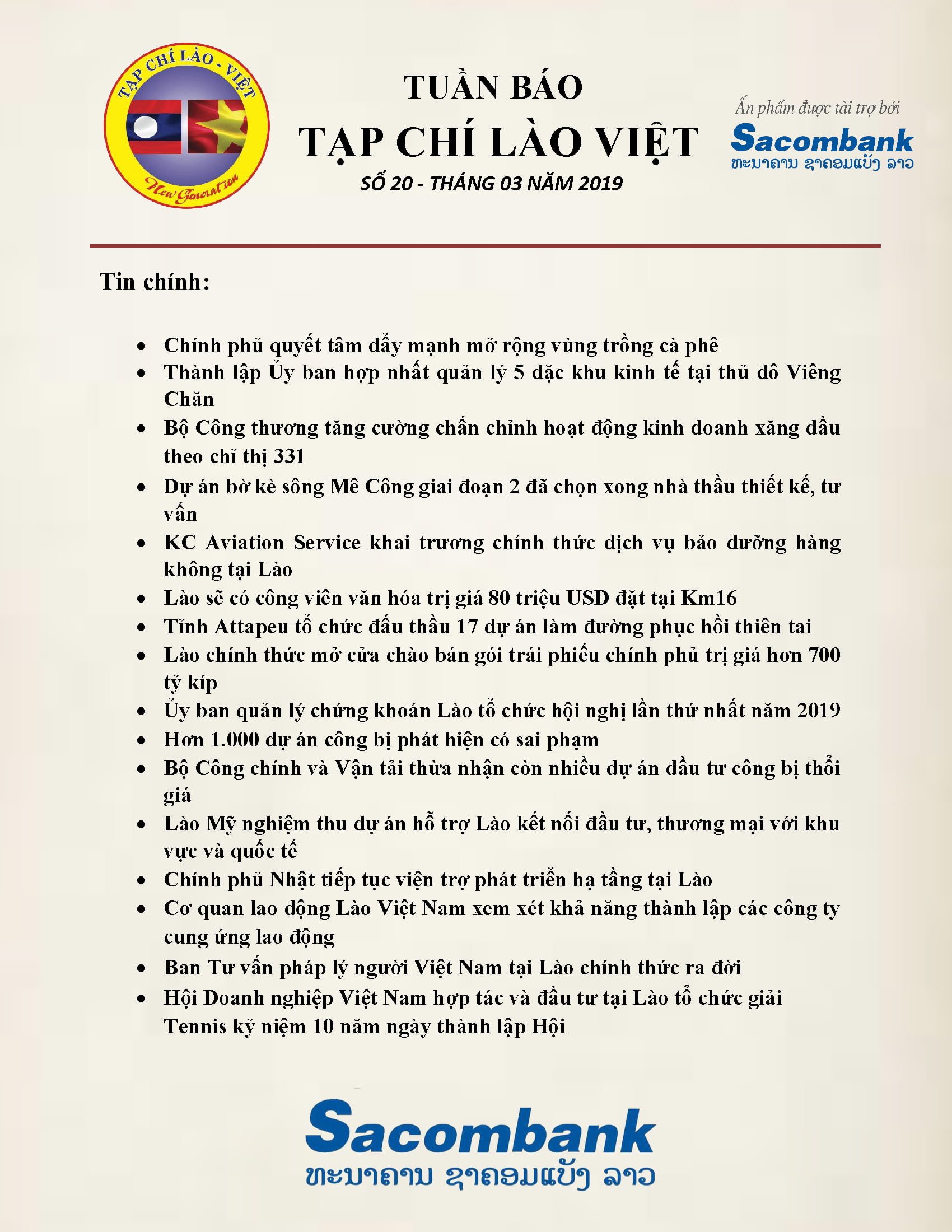 Tuần báo số 20