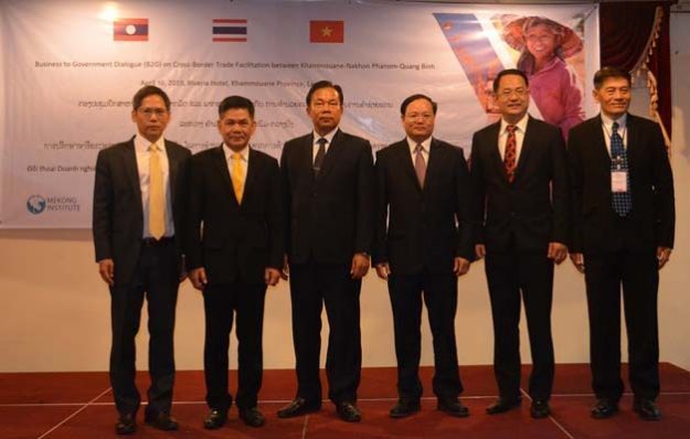 Ba tỉnh địa phương Việt Nam, Lào, Thái Lan mở rộng hợp tác giao thương biên giới