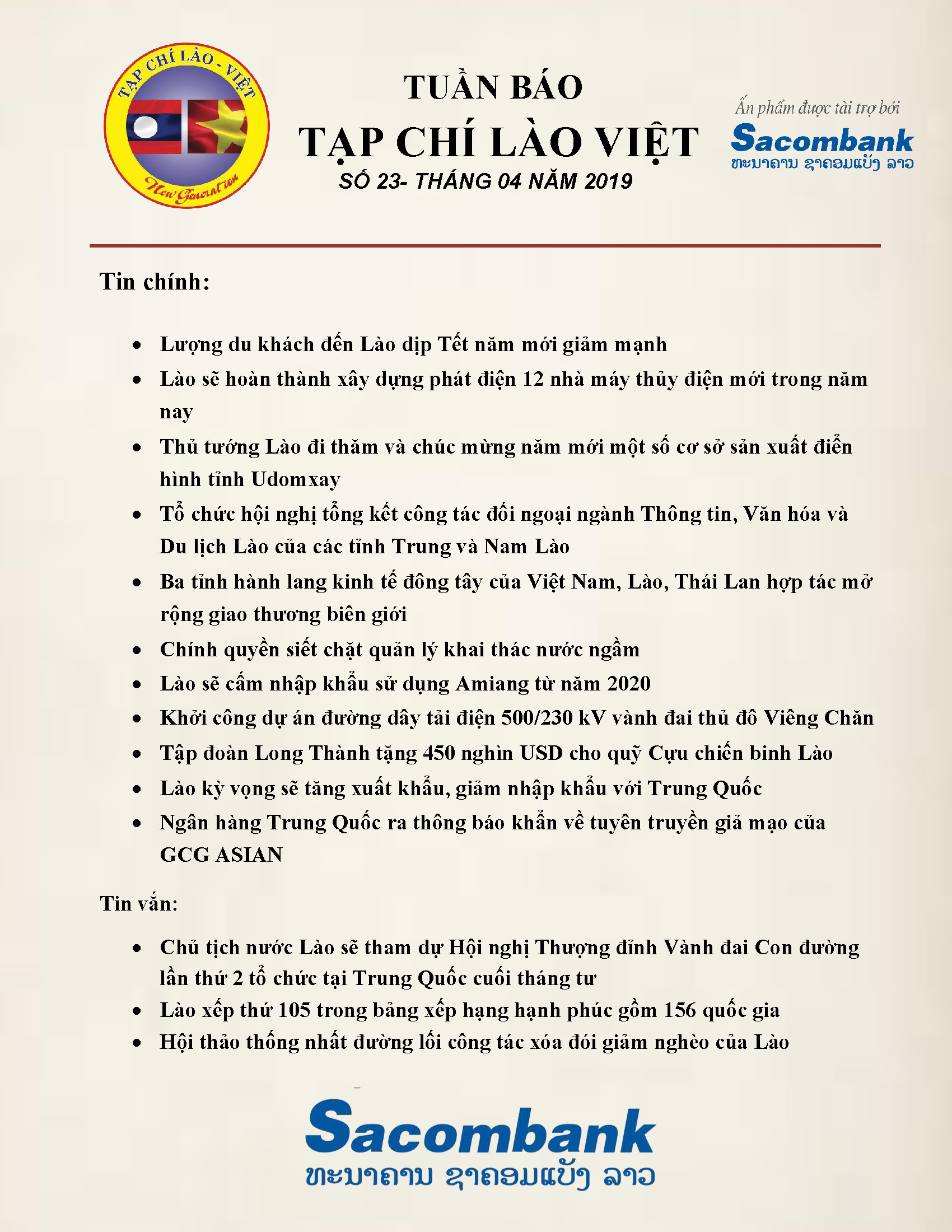Tuần báo số 23