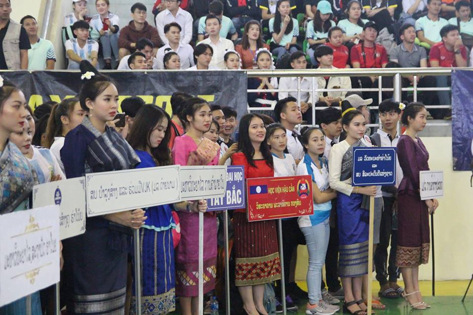 Sôi nổi ngày hội thể thao sinh viên Lào tại thủ đô Hà Nội