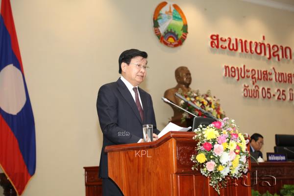 Kỳ họp thứ 7 Quốc hội Lào khóa 8 chính thức diễn ra, Chính phủ báo cáo tình hình Kinh tế – Xã hội