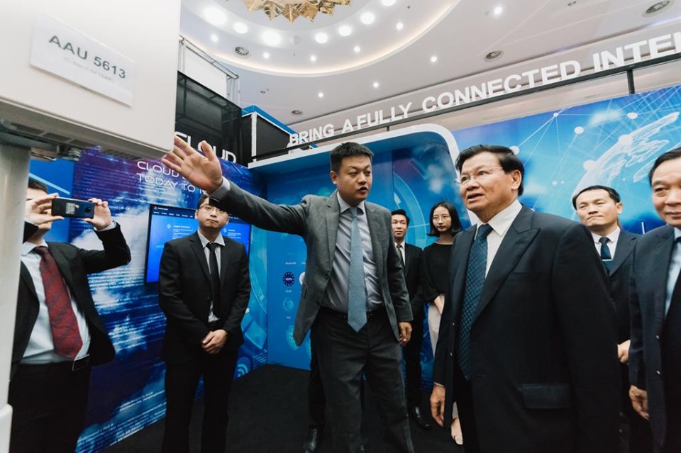 Khả năng Huawei sẽ cung cấp công nghệ 5G cho Chính phủ số của Lào