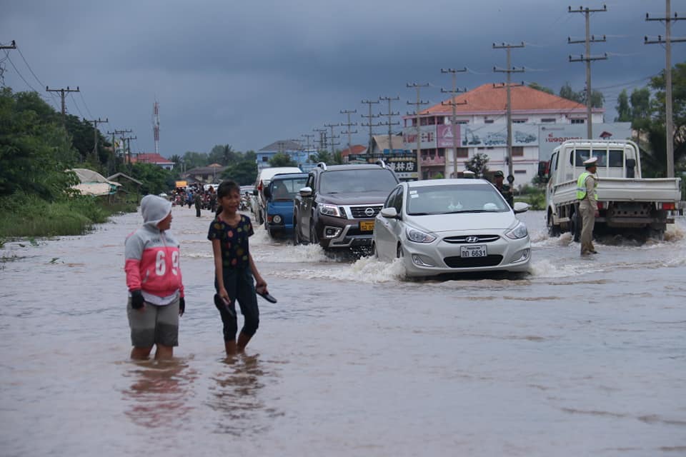 Bài toán quy hoạch thành phố Vientiane để giảm ngập
