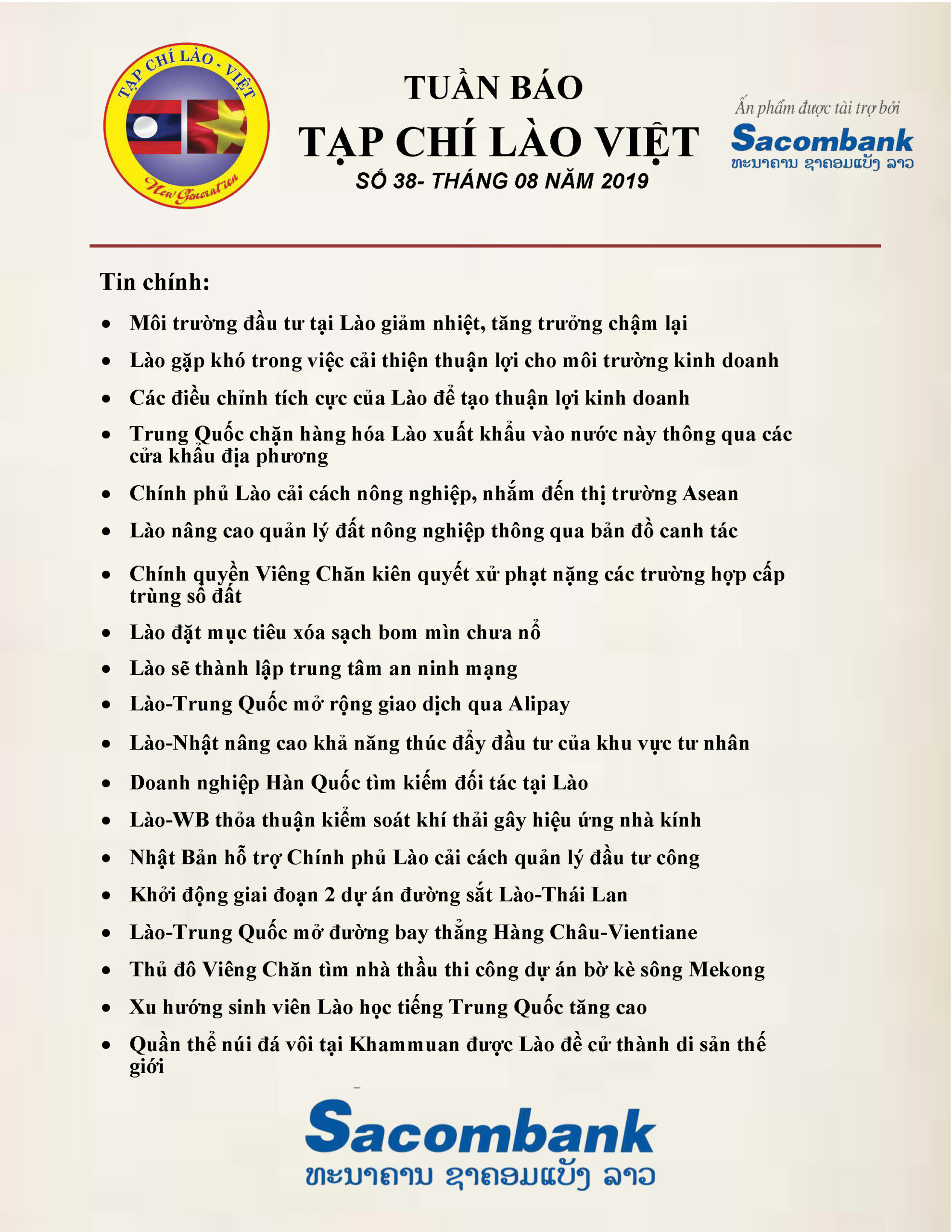 Tuần báo số 38