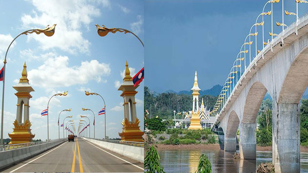 Lào-Thái tính xây dựng thêm cầu hữu nghị tại tỉnh Viêng Chăn