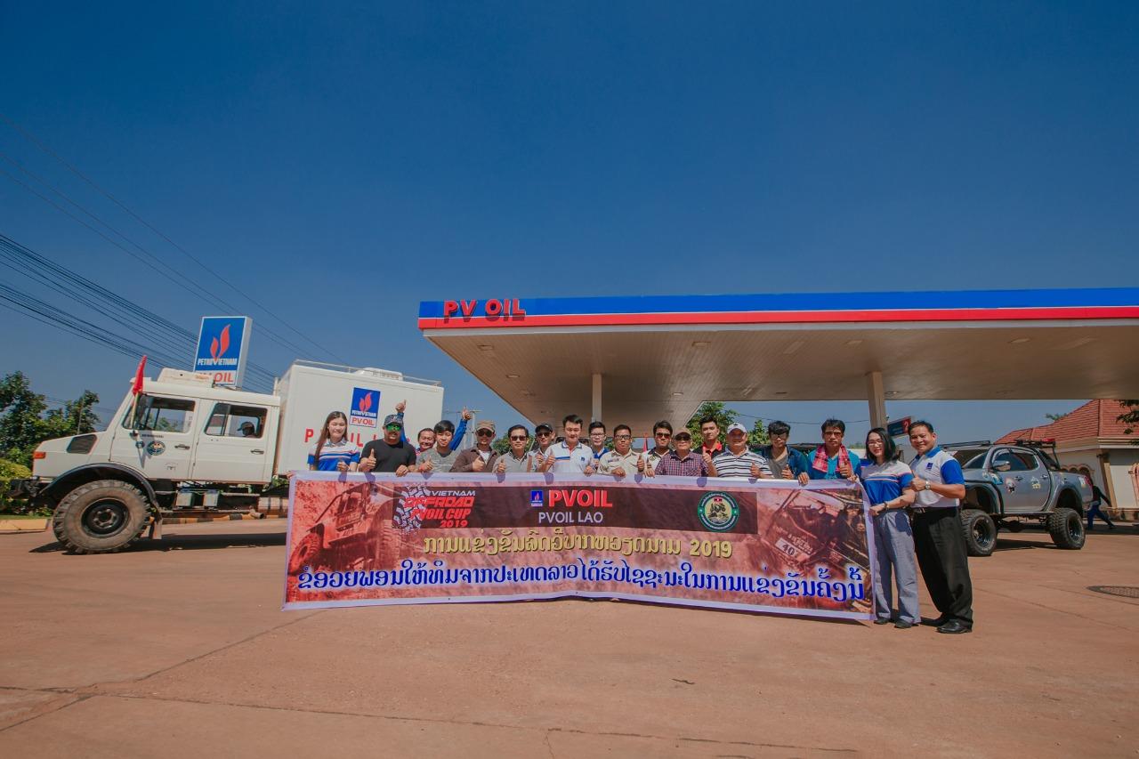 Đoàn Off-road Lào tham gia giải đua xe địa hình Việt Nam 2019 mang tên PVOIL VOC 2019