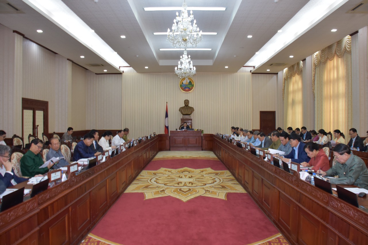 Chính phủ Lào họp thường kỳ tháng 10