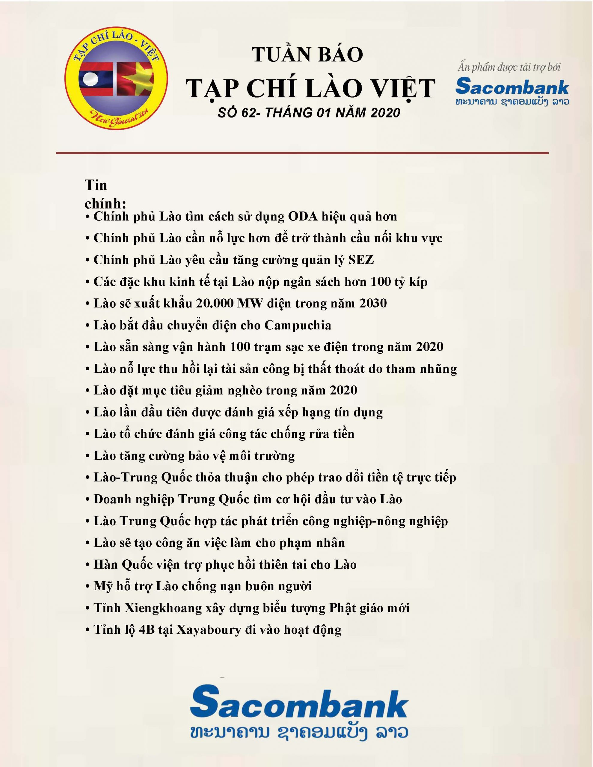 Tuần báo số 62