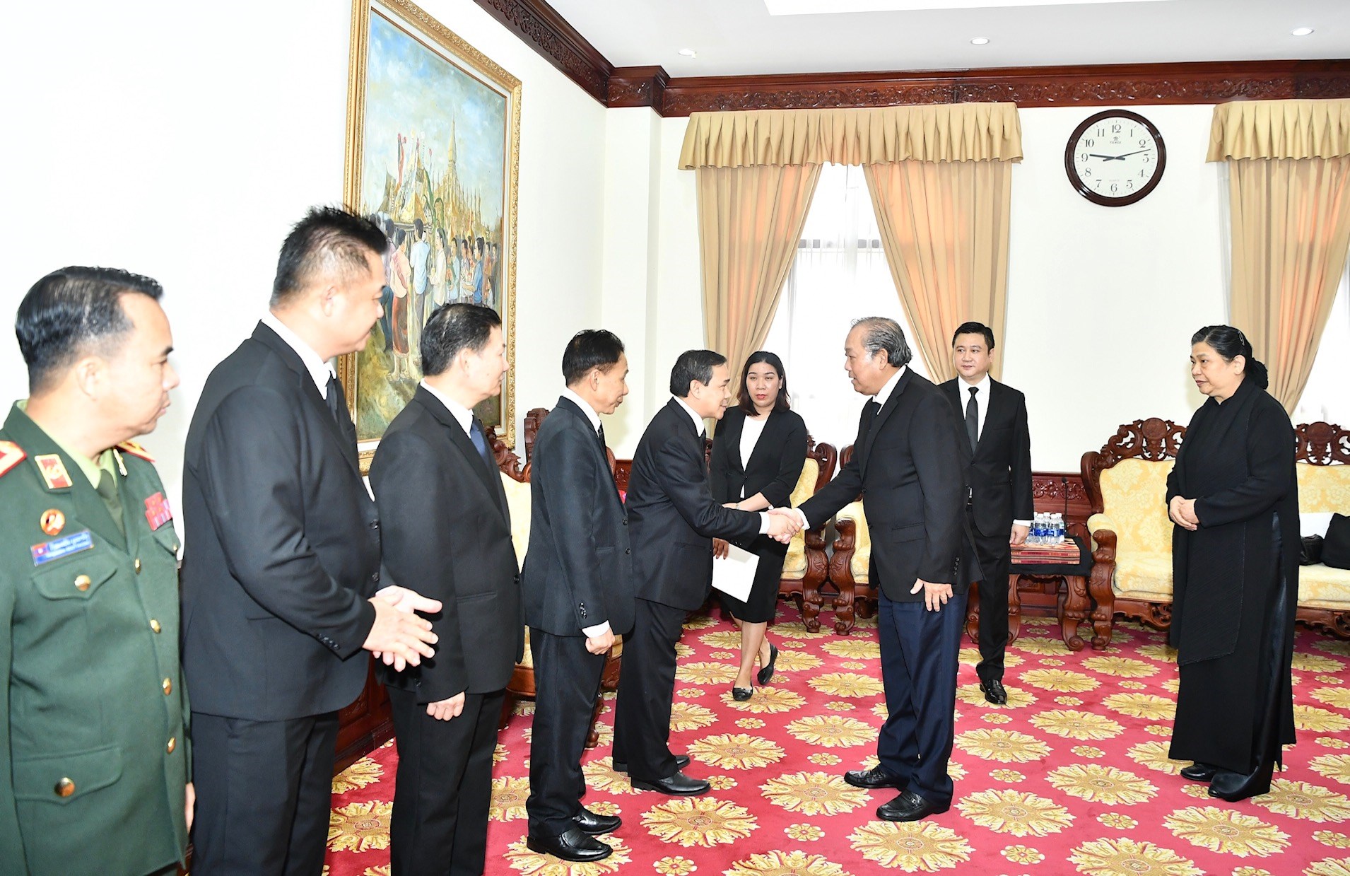 Lãnh đạo Đảng, Nhà nước viếng Đại tướng Sisavath Keobounphanh, nguyên Thủ tướng Lào