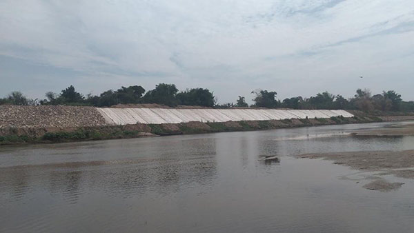 Vientiane thúc đẩy hoàn thành dự án bờ kè sông chống sạt lở sông Mekong