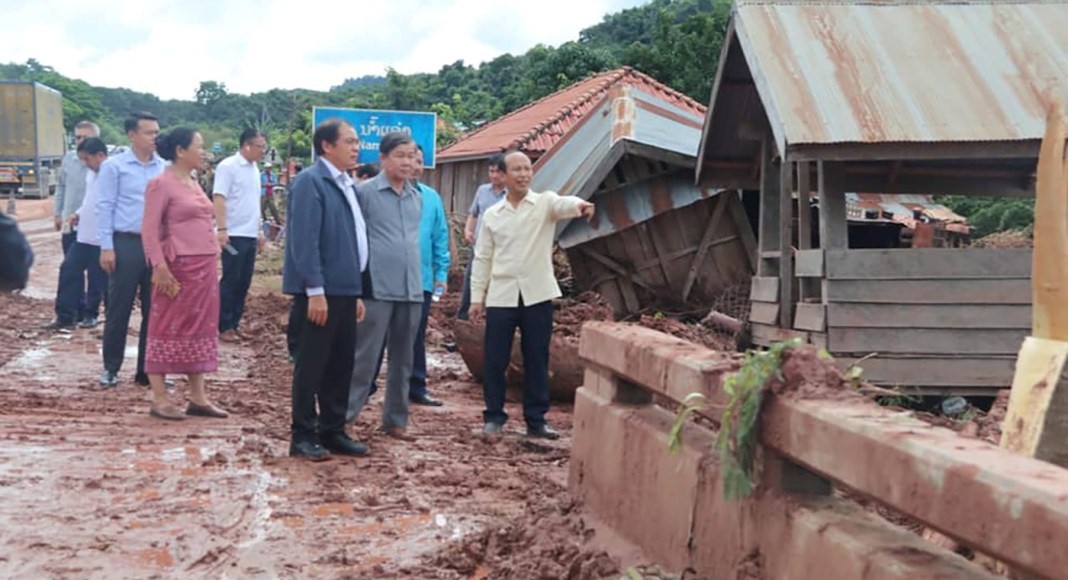 Lũ quét gây thiệt hại nặng tại miền Bắc Lào