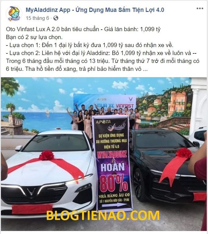 Huy động vốn đa cấp Myaladdinz đã hoạt động ở Lào