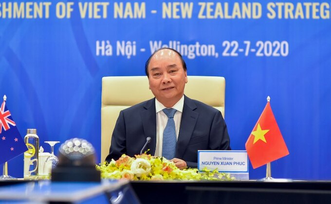 Việt Nam – New Zealand thiết lập quan hệ đối tác chiến lược