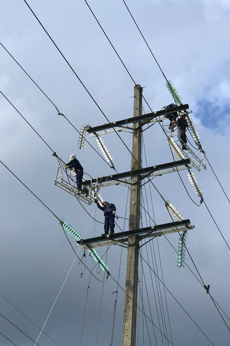 Lào chuẩn bị hoàn thành đường dây tải điện 115kV Hongsa-Xienghon