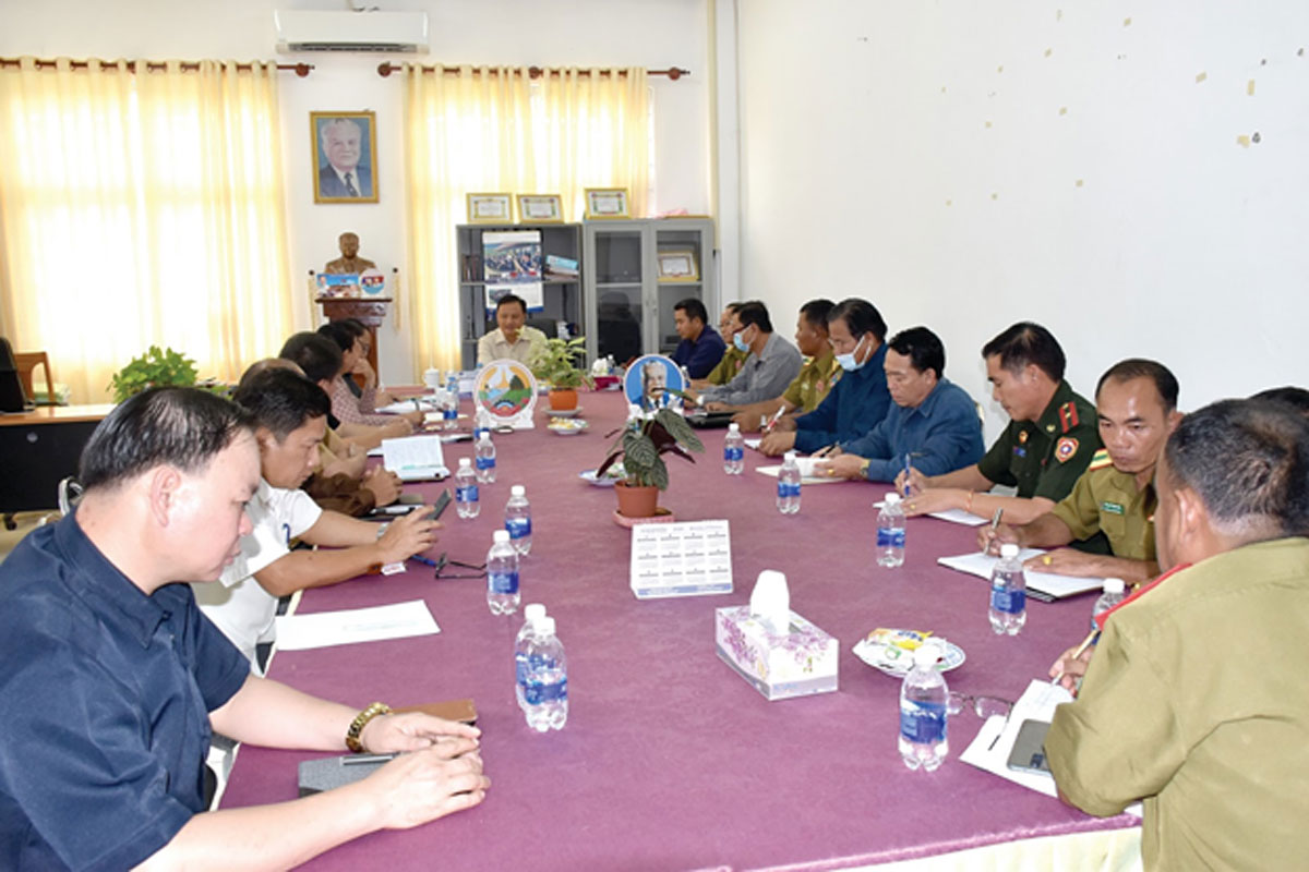 Tỉnh Savannakhet tăng cường kiểm soát người xuất-nhập cảnh tại biên giới Lào-Việt Nam