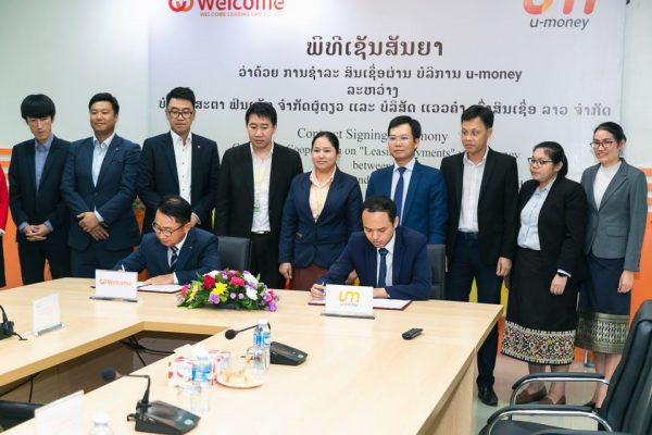 Unitel hợp tác thanh toán điện tử với doanh nghiệp tín dụng của Lào