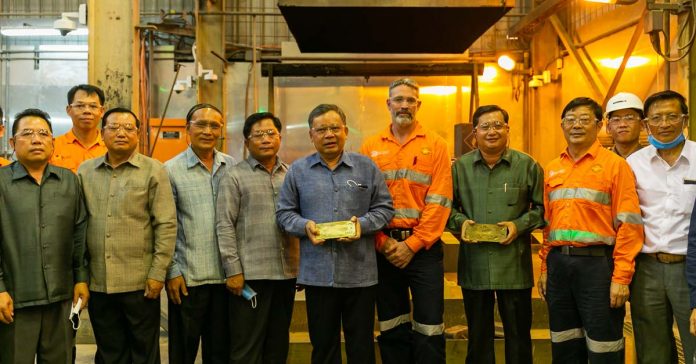 Mỏ Sepon tập trung vào hoạt động khai thác vàng