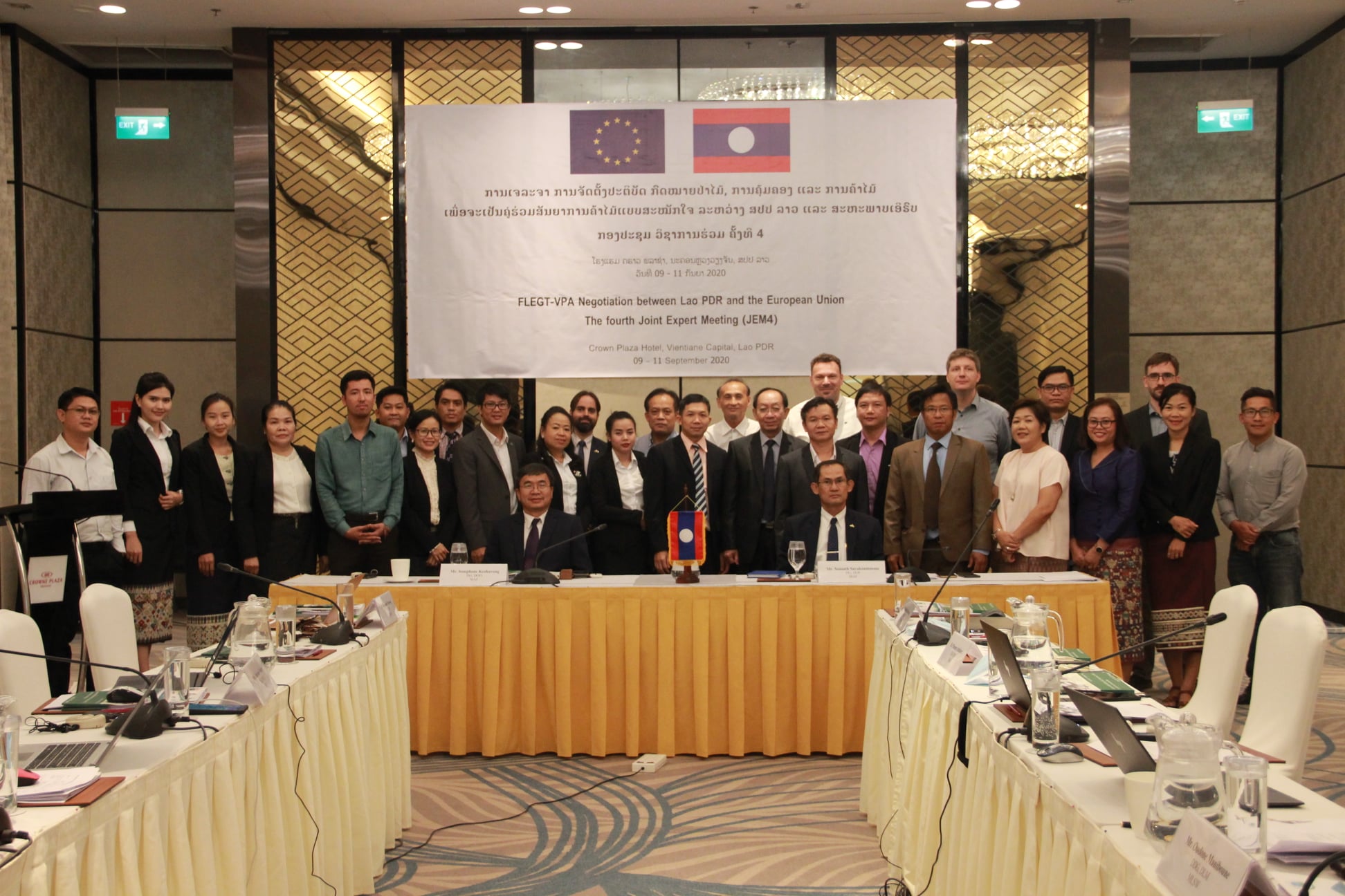 Lào-EU hoàn thành đàm phán lần thứ 4 về tham gia FLEGT-VPA