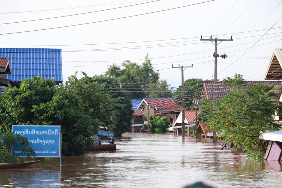 51.000 ha hoa màu tại tỉnh Savannakhet thiệt hại do lũ lụt