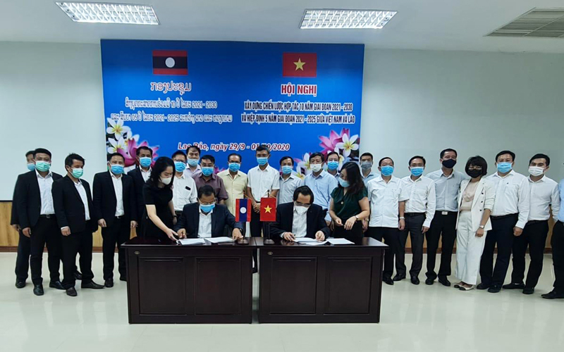 Tăng cường hợp tác Việt Lào giai đoạn 2021-2030