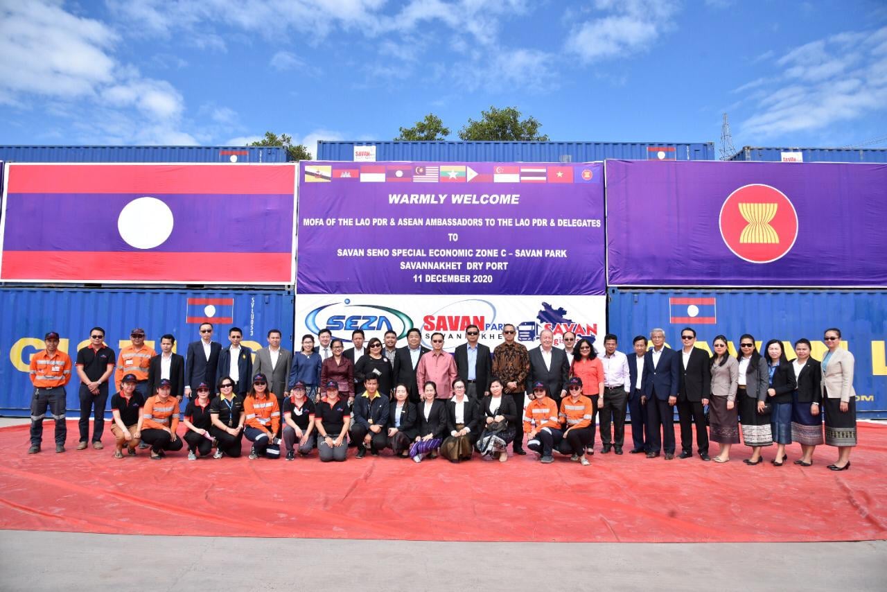 Đại diện nhiều nước ASEAN tìm hiểu cơ hội đầu tư tại đặc khu Savan-Seno