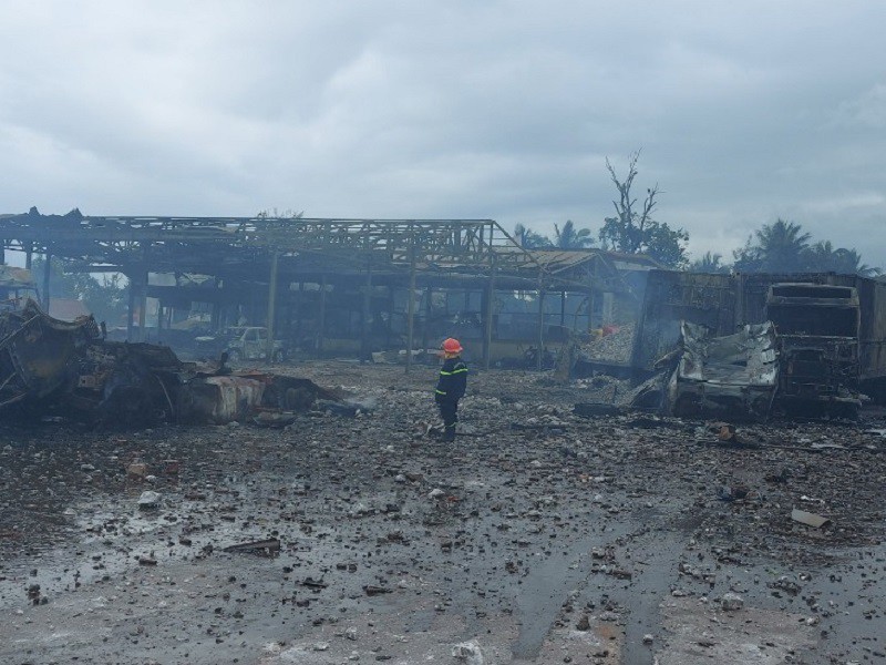 4 người Việt bị bỏng rất nặng trong vụ cháy nổ tại Lào