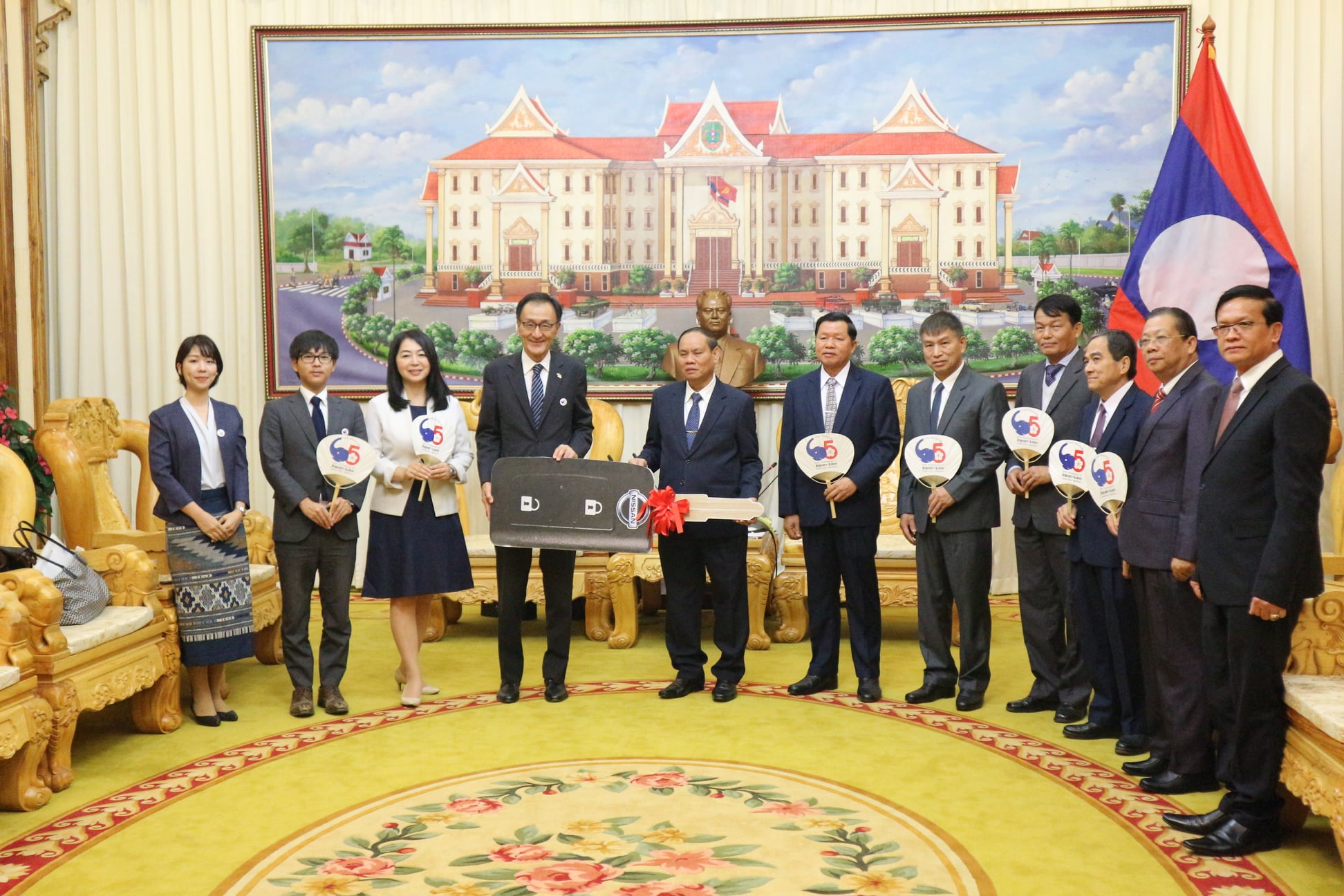 Nhật Bản hỗ trợ Lào lĩnh vực an ninh