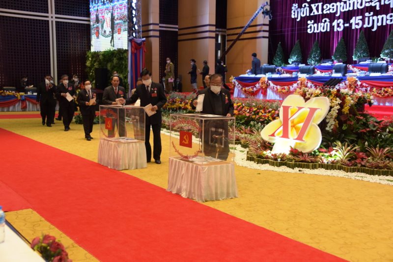 Đại hội Đảng NDCM Lào bầu Ban Chấp hành T.Ư khóa XI