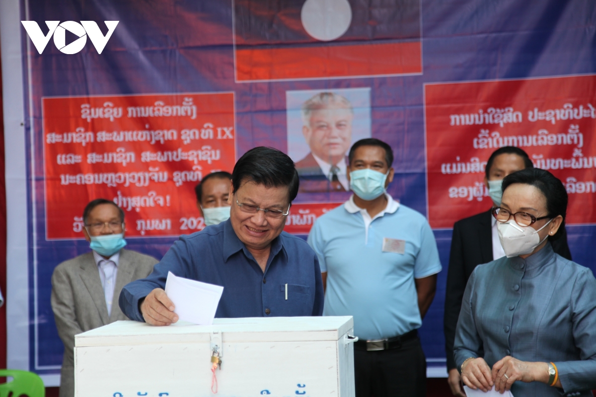 Hơn 4 triệu cử tri Lào đi bầu đại biểu Quốc hội và Hội đồng nhân dân cấp tỉnh, thành phố