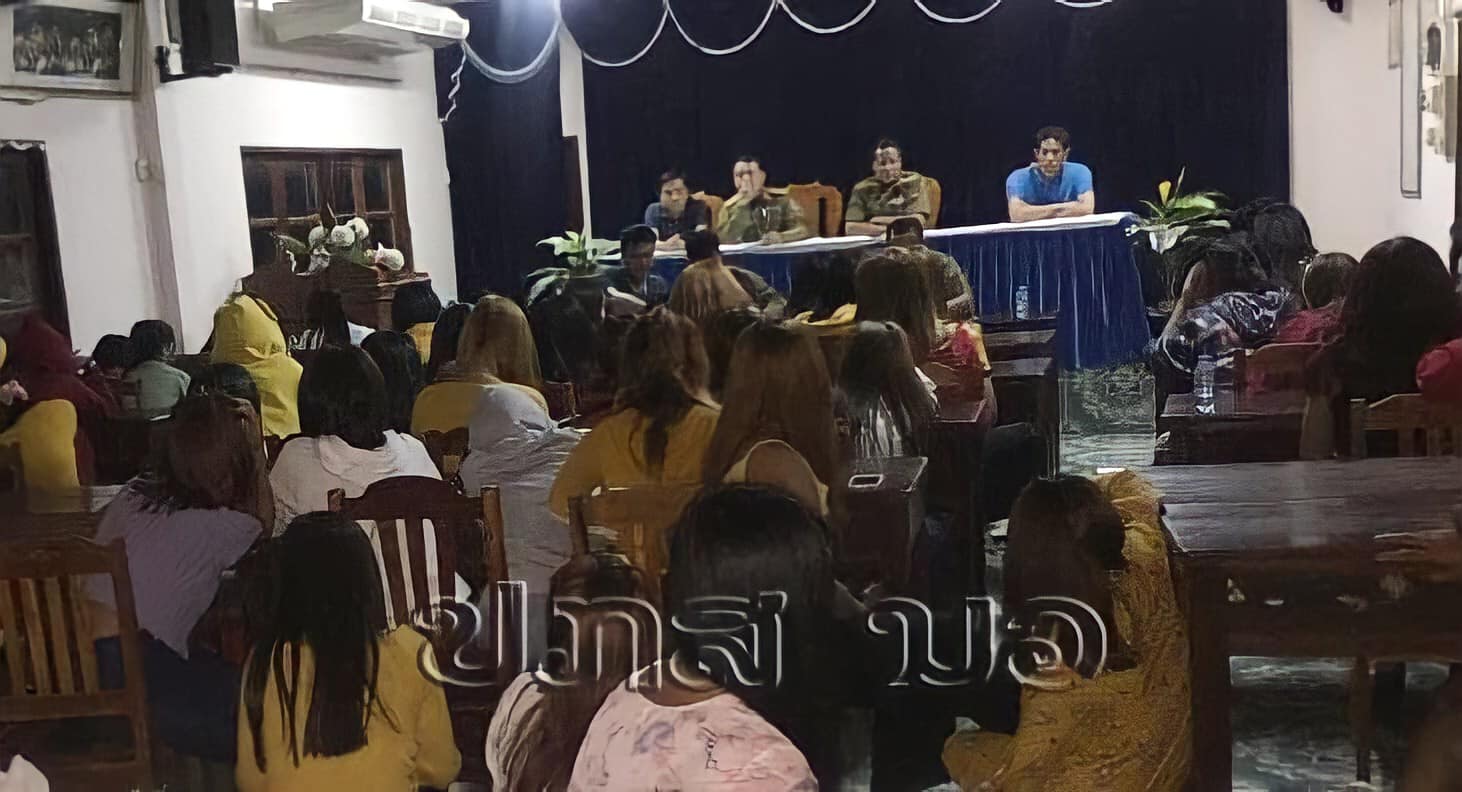 Hàng chục gái mại dâm ở Vientiane bị xử phạt