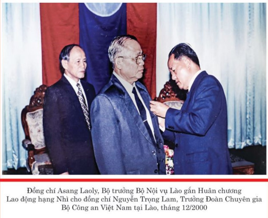 Ảnh: Kỷ niệm 60 năm ngày Chuyên gia Công an Việt Nam tại Lào