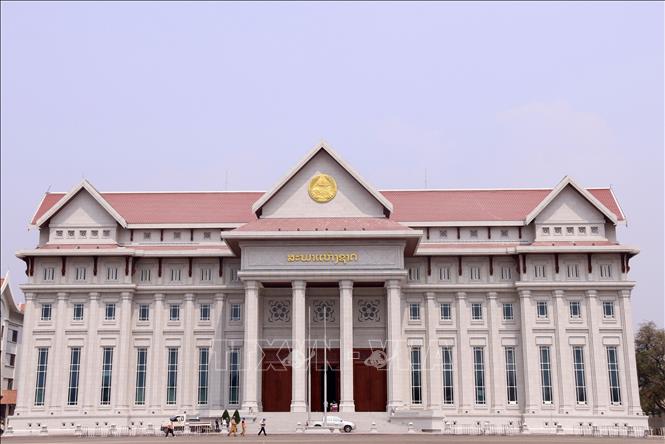Bàn giao công trình Nhà Quốc hội phục vụ Kỳ họp thứ nhất Quốc hội Lào