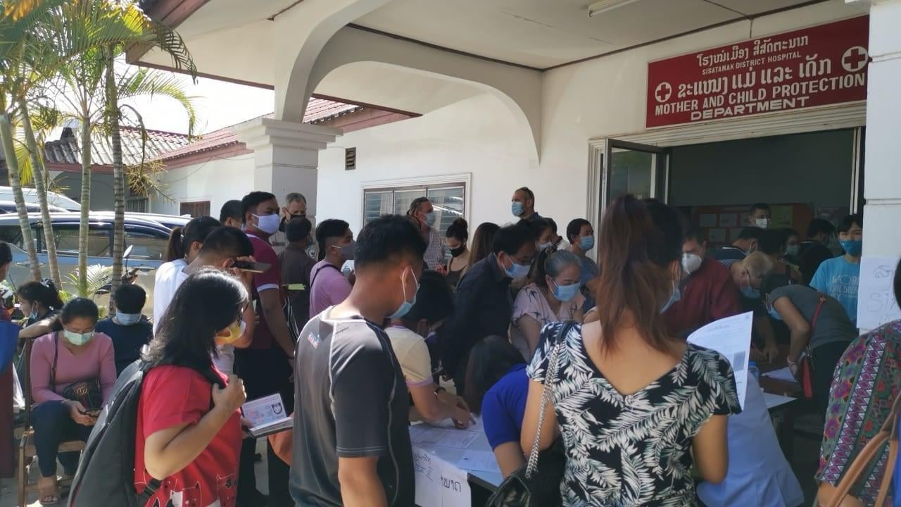 Lào chưa ghi nhận ca nhiễm Covid-19 mới, đẩy mạnh kế hoạch tiêm vaccine