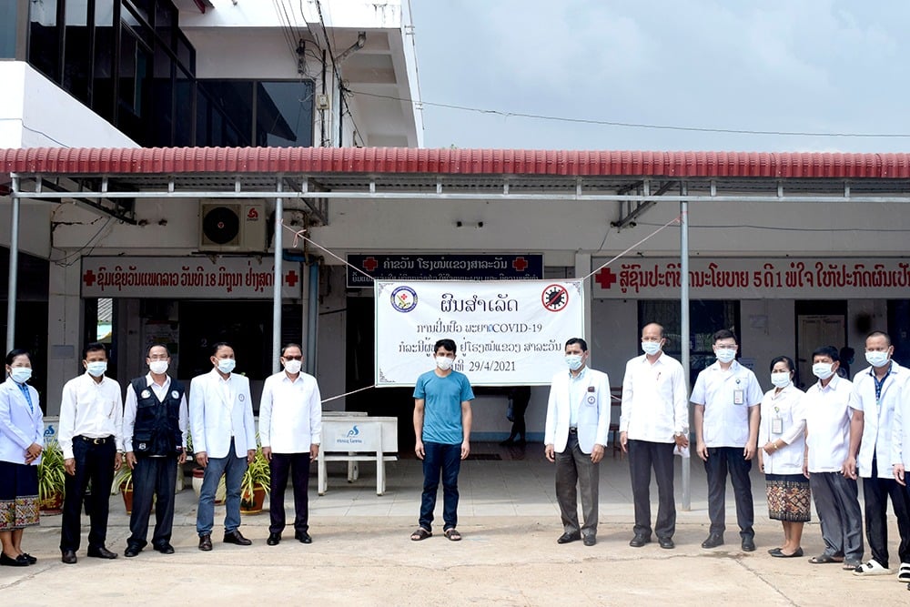 Salavan có người đầu tiên khỏi Covid-19