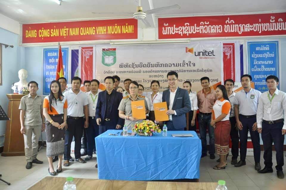 Unitel và Trường song ngữ Nguyễn Du hợp tác triển khai giải pháp chuyển đổi số phục vụ công tác giảng dạy