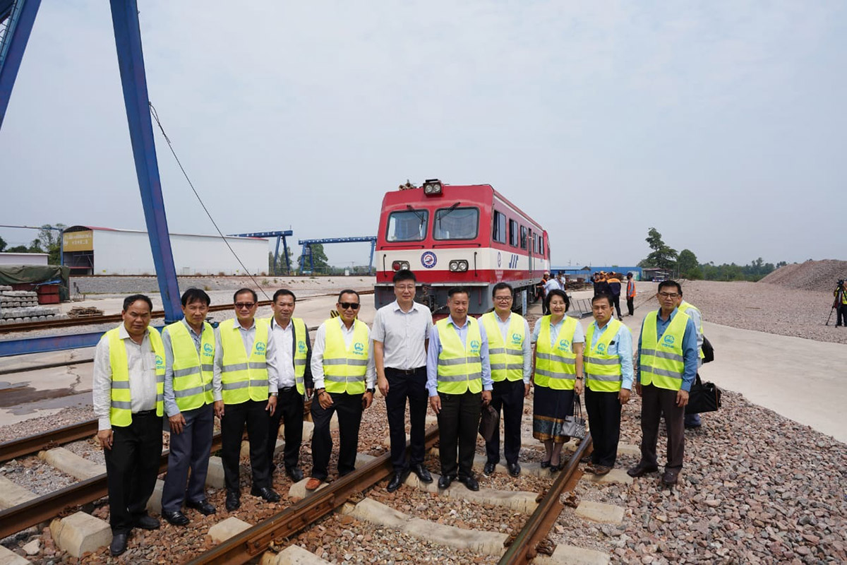 Đường sắt Lào-Trung Quốc đạt tiến độ tốt