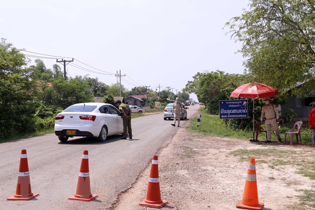 Thủ đô của Lào trong ngày đầu thực hiện lệnh phong tỏa dịch COVID-19