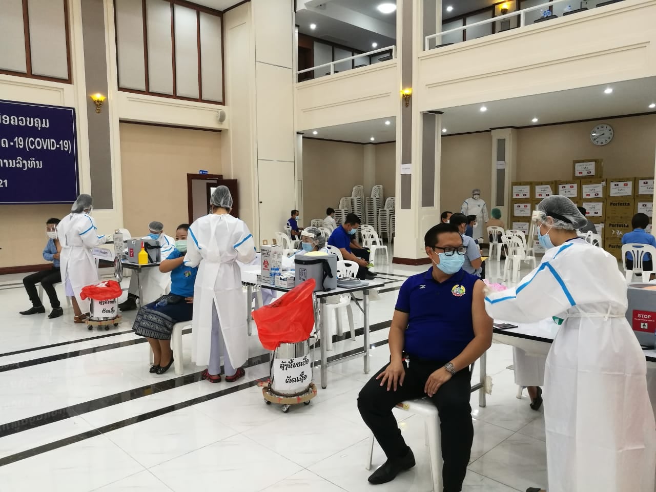 Số ca mắc Covid-19 tại Lào tiếp tục giảm