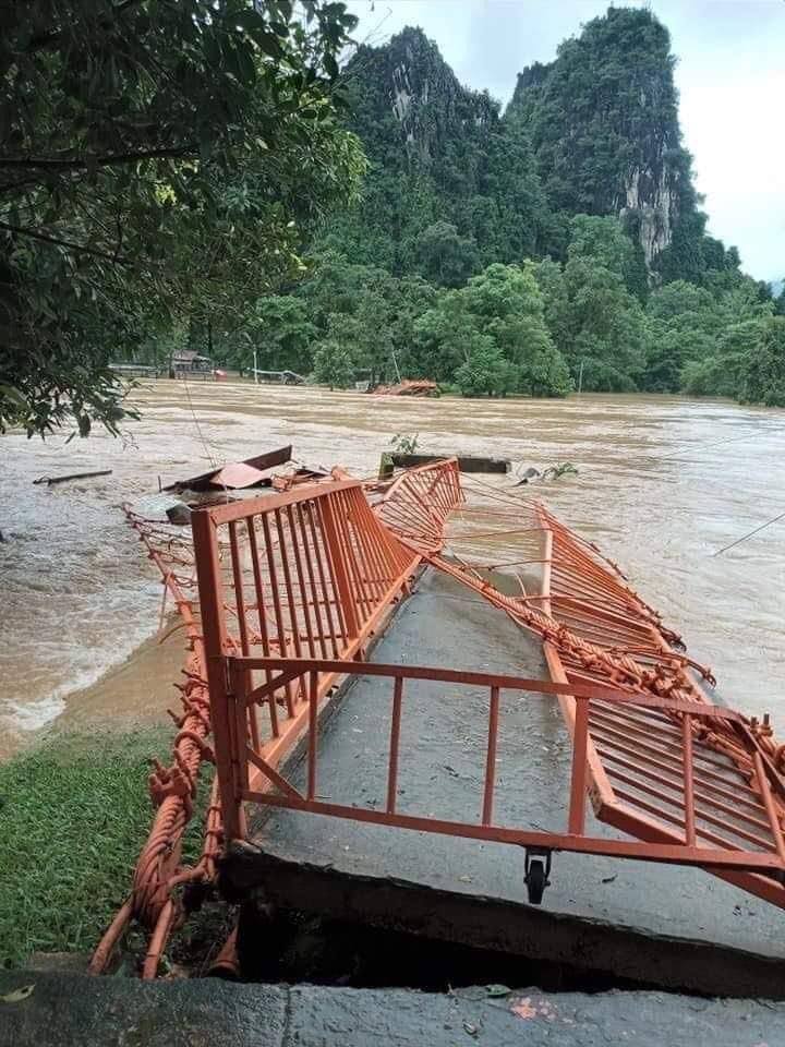 Các tỉnh Bắc Lào ảnh hưởng nghiêm trọng bởi mưa lũ