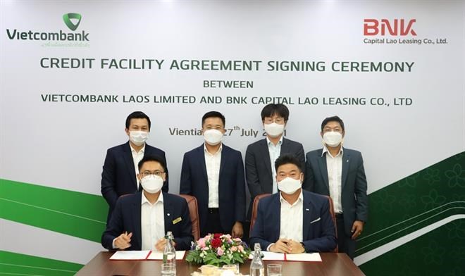 Vietcombank Lào tài trợ 10 triệu USD cho công ty tài chính tại Lào