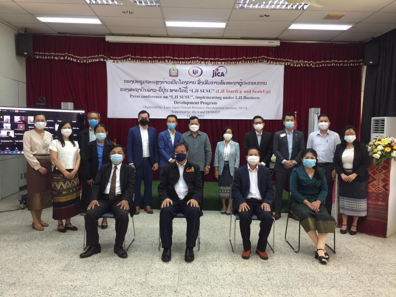 Học viện Lào-Nhật tiếp tục đề xuất chương trình phát triển doanh nghiệp
