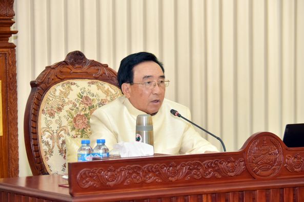Phiên họp thường kỳ tháng 7/2021 của Chính phủ Lào