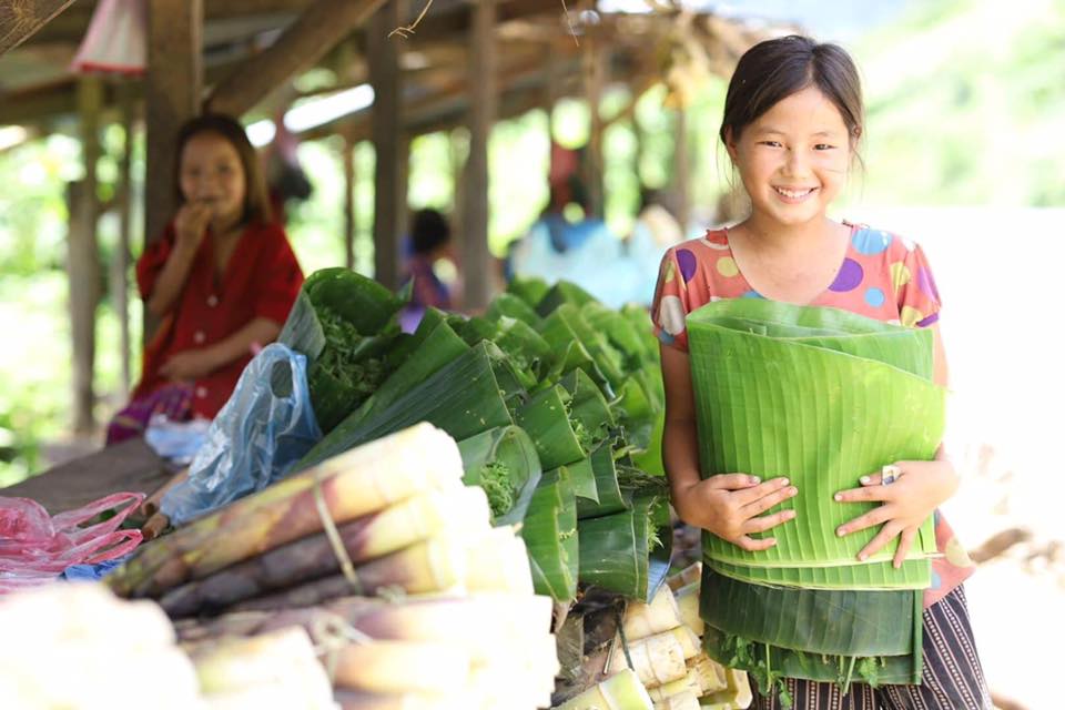 Sản vật mùa mưa ở Lào tăng thu nhập cho người dân