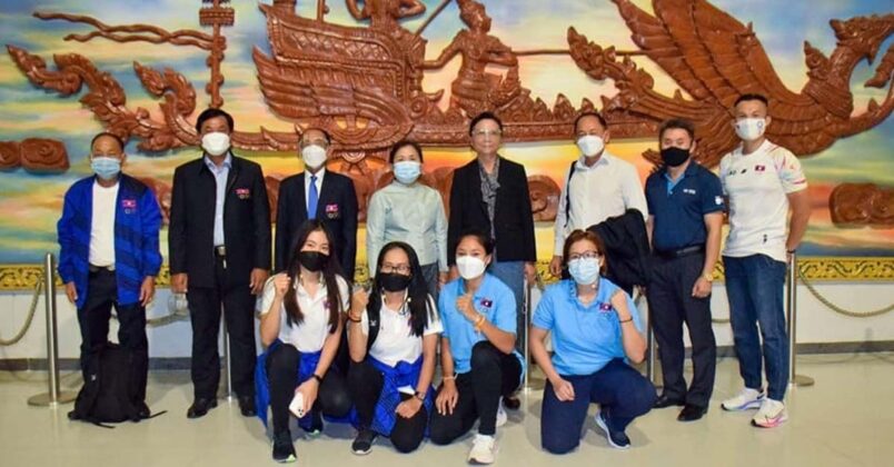 Vận động viên Lào đến Nhật Bản chuẩn bị tham dự Olympic Tokyo 2021