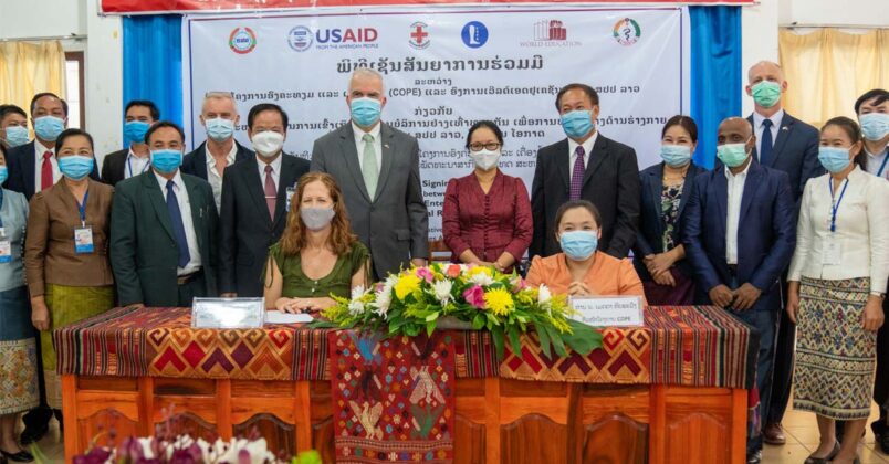 Mỹ hỗ trợ người khuyết tật Lào