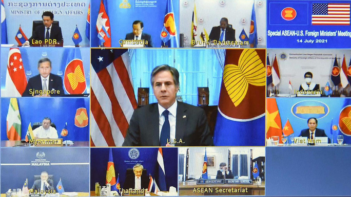 Lào đồng chủ trì Hội nghị Bộ trưởng Ngoại giao ASEAN-Mỹ